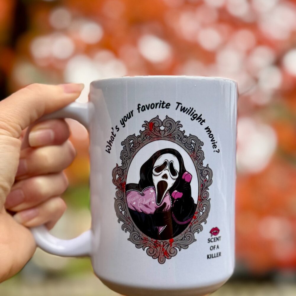 What's your favorite Twilight movie? (Team Edward 15 oz Ceramic Parody Mug)
